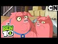 Ben 10 Teams Up With The Farm | Ben 10 | Cartoon Network