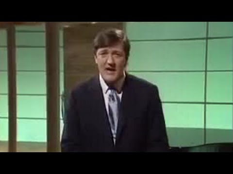 Stephen Fry gets wired - Stephen Fry & Hugh Laurie...