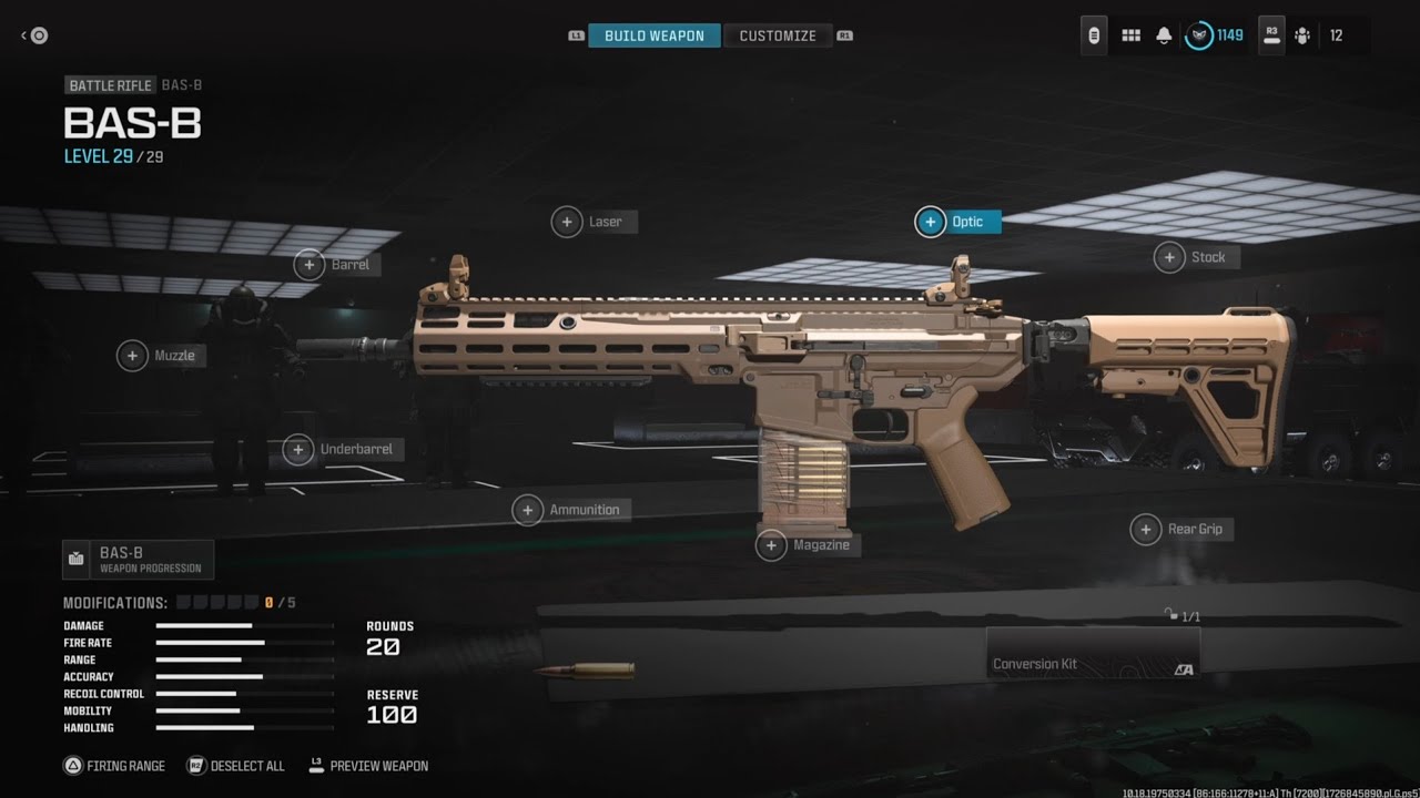 Call of Duty - MW3 - All Battle Rifle Attachments ~ BAS-B - YouTube