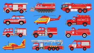 Fire Truck Siren Fire Vehicles For Kids