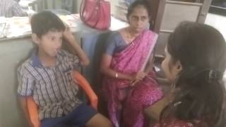 Interaction with students of CSI School for deaf
