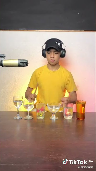 kendang pake gelas