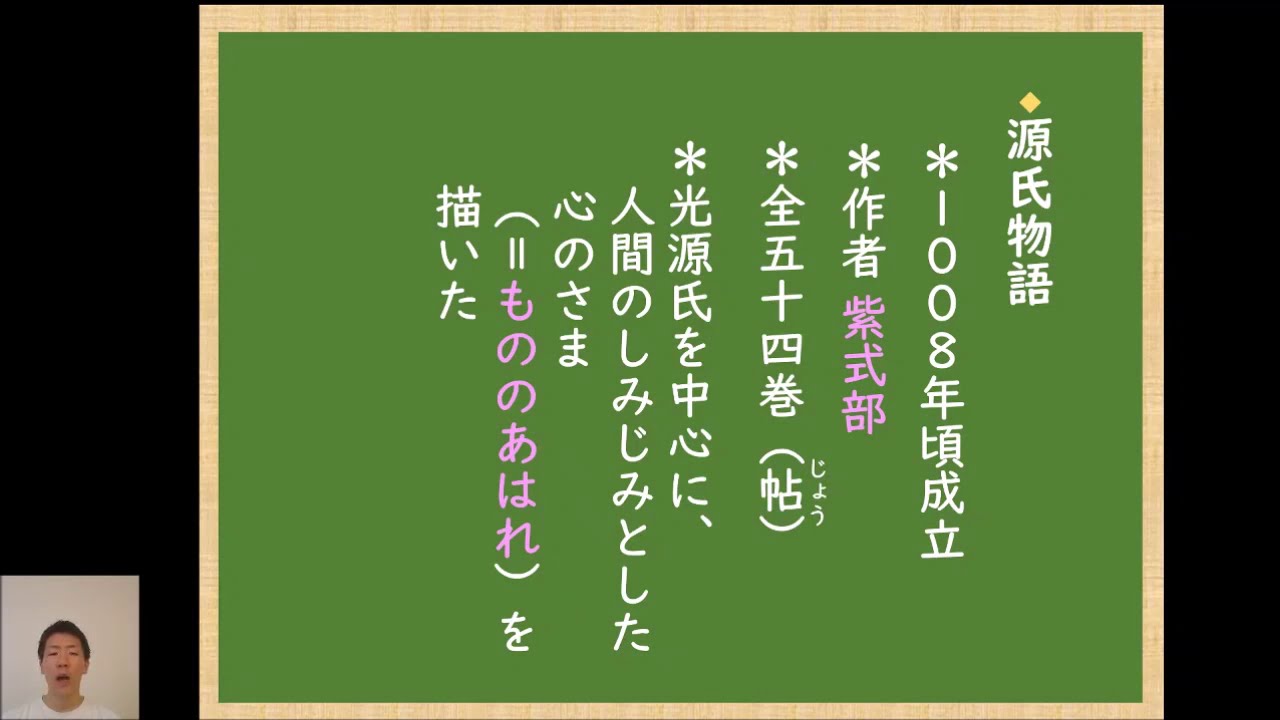 【中古】 源氏物語の文学史 中古文学史2「平安文学のはじまりから源氏物語まで」 - YouTube