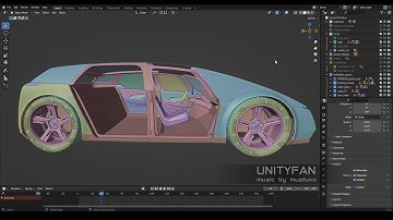 concept car quick modeling - vehicle 003 - 07 - 4x timelapse