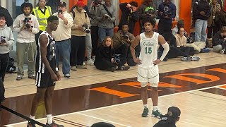 Utah Prep Vs The Patrick School At Iverson Classic Ft. A.J. Dybantsa, Brandon Lee, J.J Mandaquit,