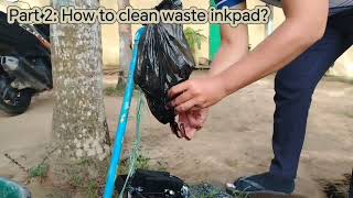 How to clean the waste ink pad to fix ink leakage and keep your printer running smoothly.