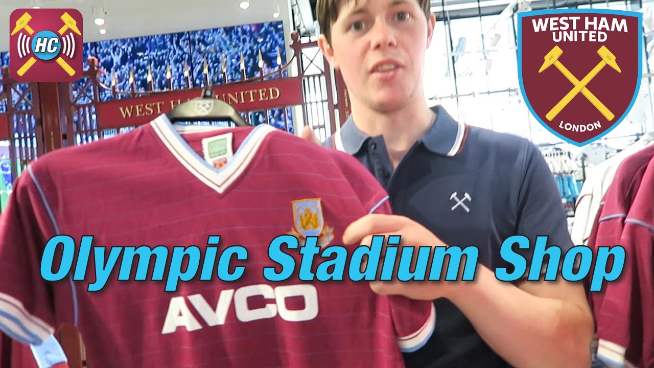 Club Shop Tour | All access | Unseen footage | Olympic Stadium West Ham