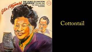 Ella Fitzgerald Sings Duke Ellington - Cottontail (restored 1957 with lyrics)