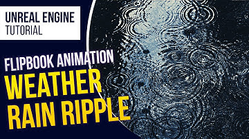 UE4 Rain Ripple l Unreal Engine 4.26 (Tutorial)