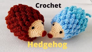 How to crochet hedgehog pattern free | crochet hedgehog amigurumi #CrochetHedgehog #CrochetAmigurumi