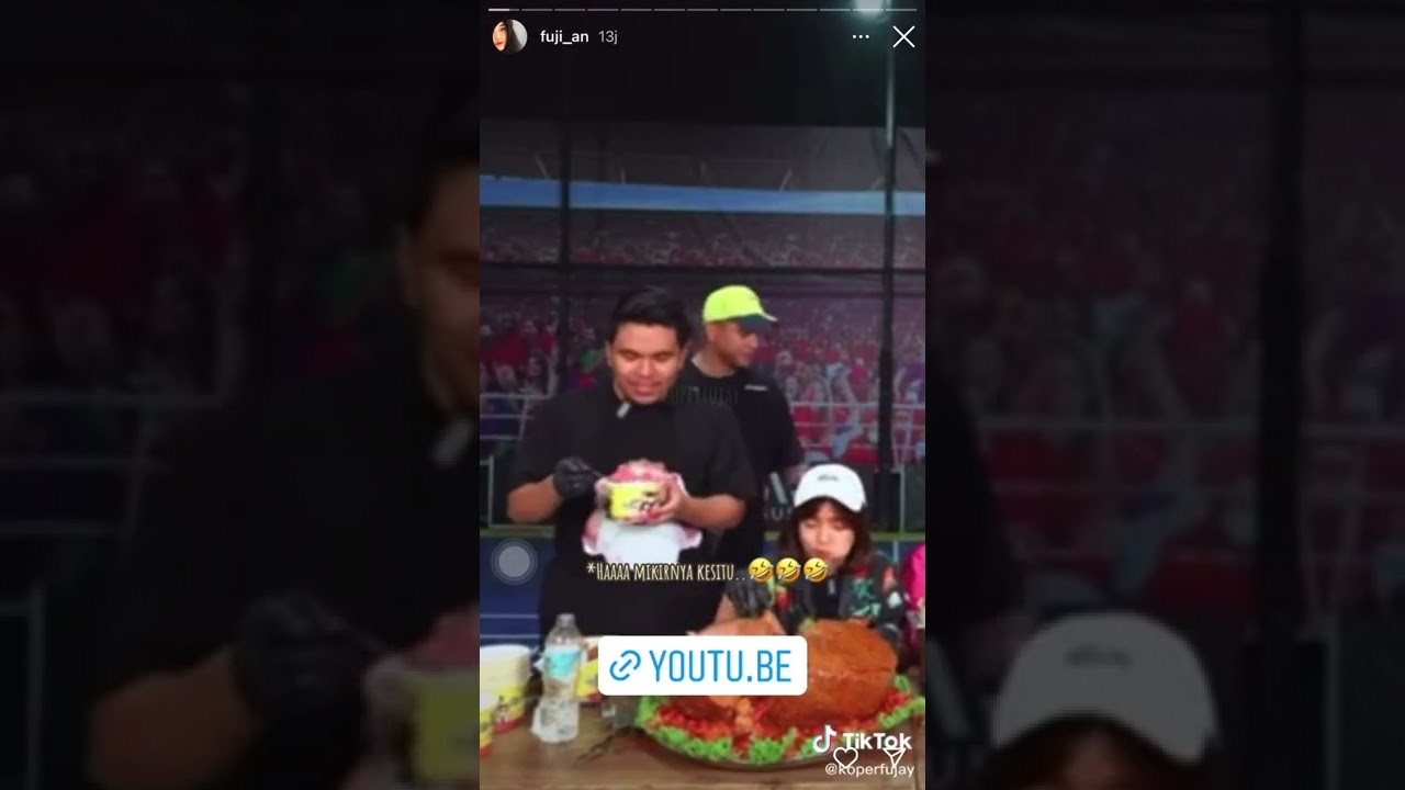 Fuji sering makan thoriq 