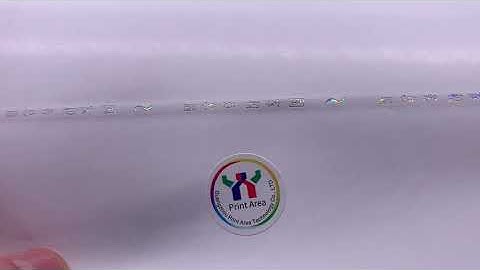 silver thread line with watermark for security paper