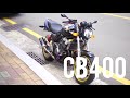 오토바이 혼다 HONDA CB400 VTEC startup 💥