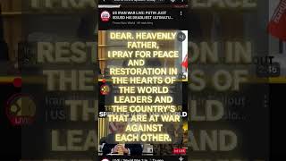 PEACE FOR THE WORLD. #prayer #christianmusic #iranisraelwar #leadership #peaceful  #gospelsongs