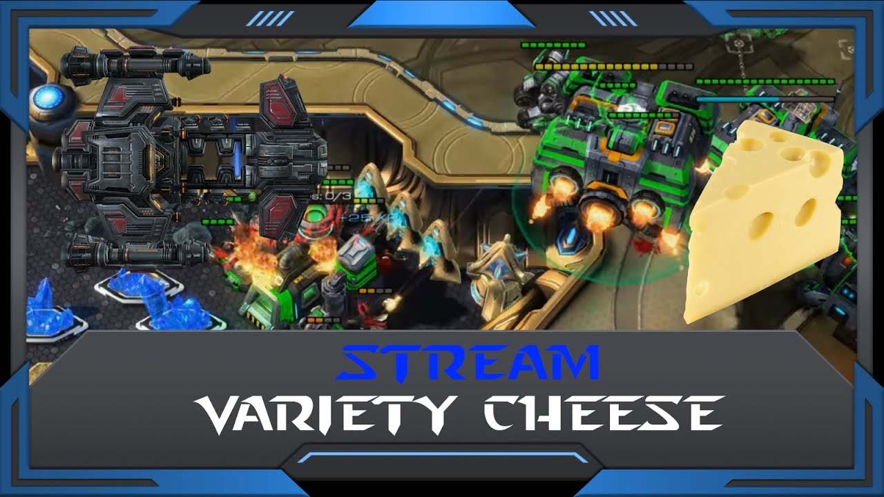 StarCraft 2 (RuFF Highlight): Variety Cheese Stream - YouTube