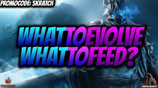 EVOLUTION GUIDE | WHAT'S FOOD AND WHAT'S GOOD? SUMMONERS GLORY: ETERNAL FIRE