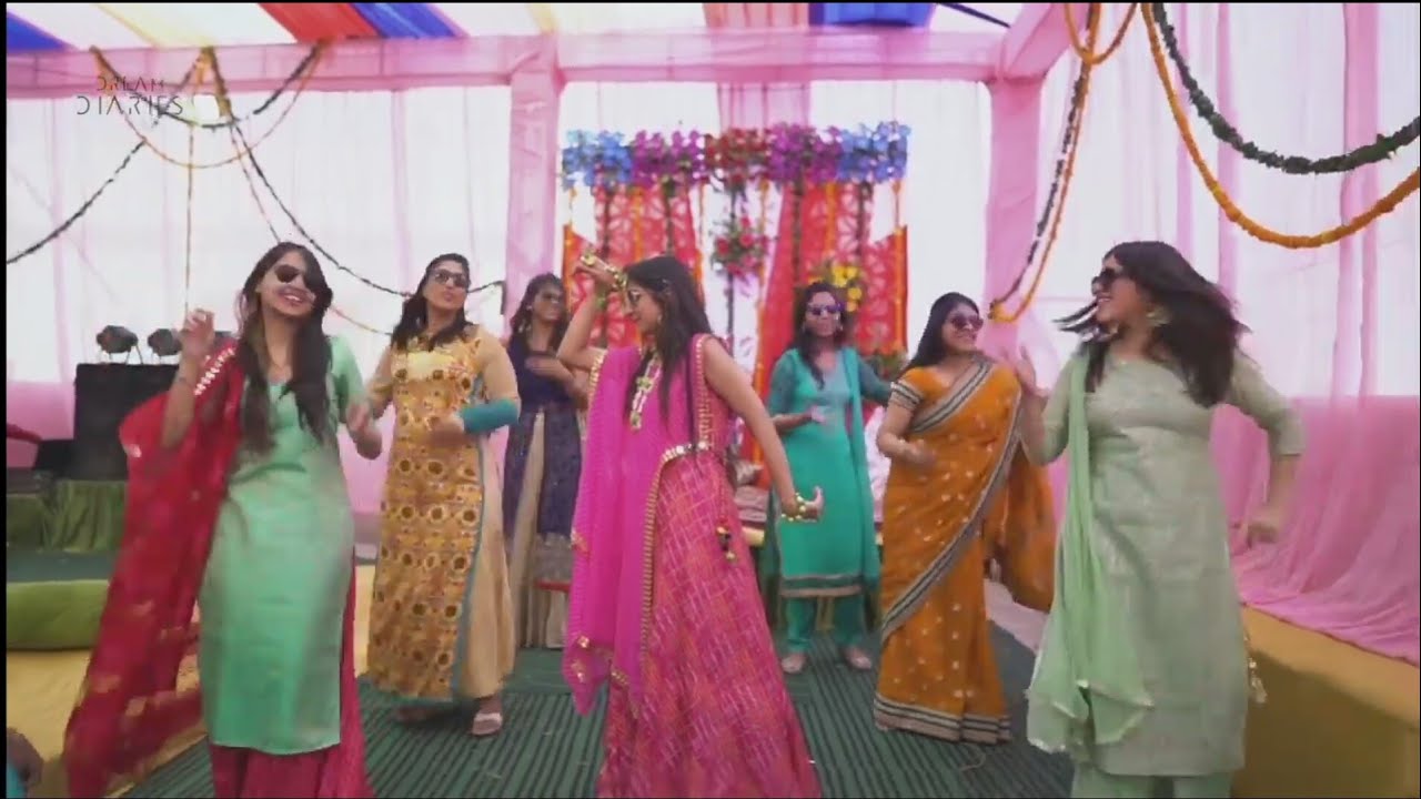 LIP DUB | BRIDE AND GROOM FAMILY | NACHDE NE SAARE | 8 COMITE