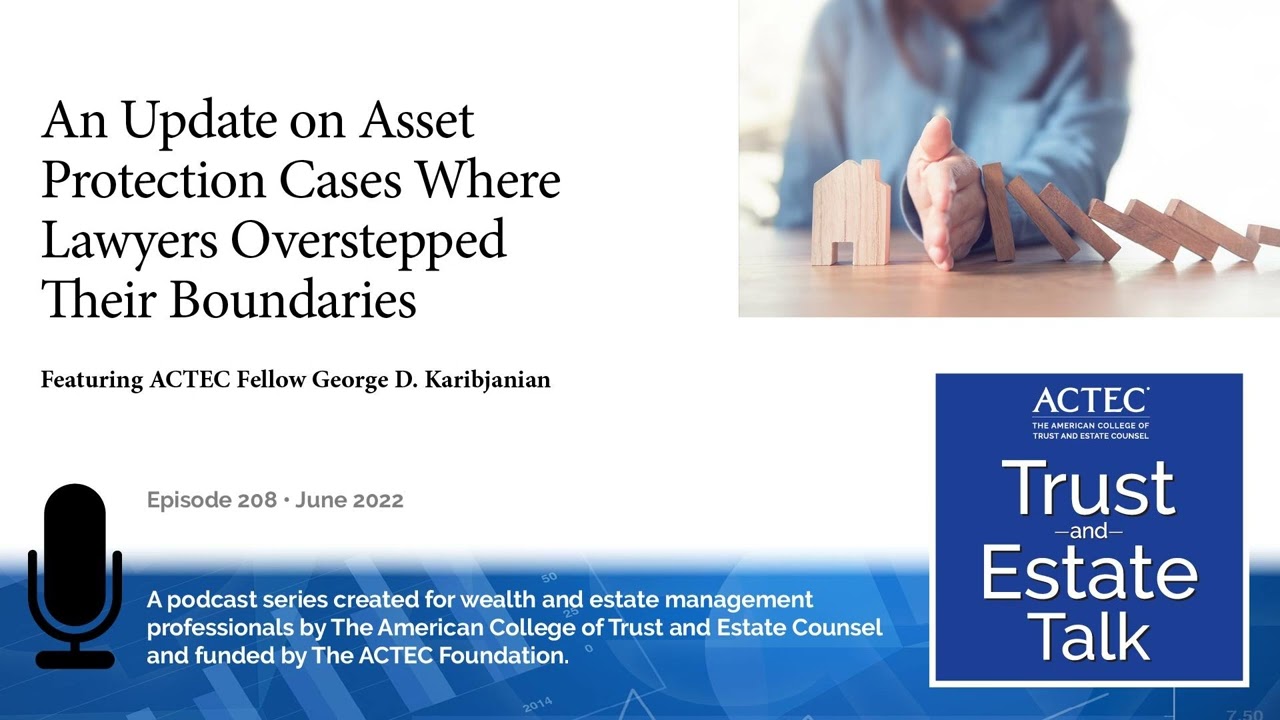 ACTEC - American College of Trust and Estate Counsel no Lawyer Legion