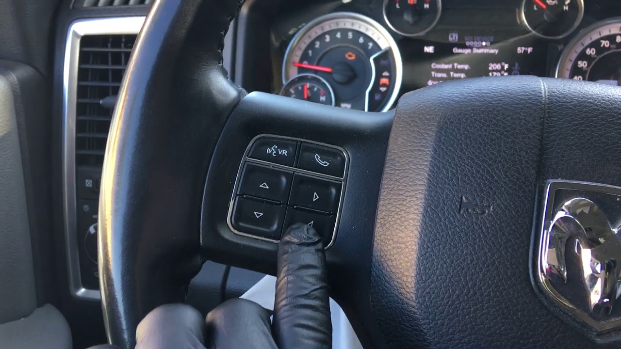 2015 Dodge Ram 3.6lt. Oil light reset YouTube