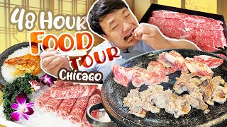 Chicago KOREAN BBQ, FRIED CHICKEN & Portillo’s HOT DOGS | 48 Hour Chicago FOOD TOUR