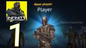 Infinity Ops: Cyberpunk FPS Tutorial Part 1 Gameplay Walkthrough (Android/iOS