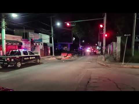 Ciclista pierde la vida en Avenida Revolución al caer en una zanja en la colonia Carrillo Puerto