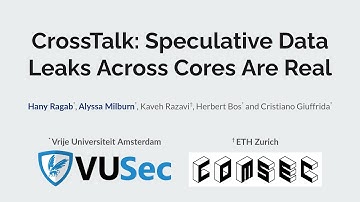 CrossTalk: Speculative Data Leaks Across Cores Are Real