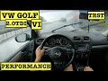 2010 VW Golf 6 2.0 TDi 140HP 3d | POV Test Drive | Performance | 0-100