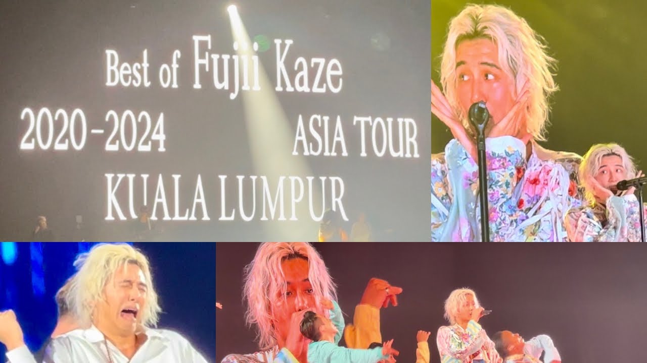 🇲🇾20241102 Best of Fujii Kaze 藤井風 in クアラルンプール マレーシア