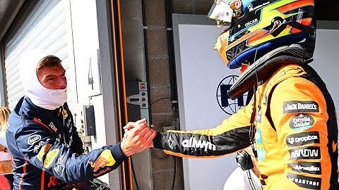 Max Verstappen congratulates Oscar Piastri on Sprint Pole | Paddock Behind the scenes 