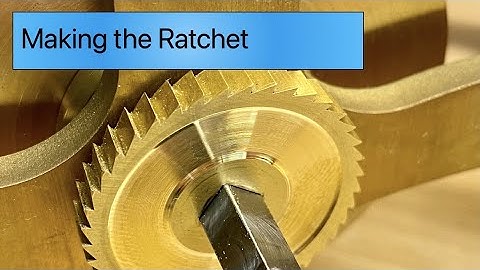 Making the Ratchet