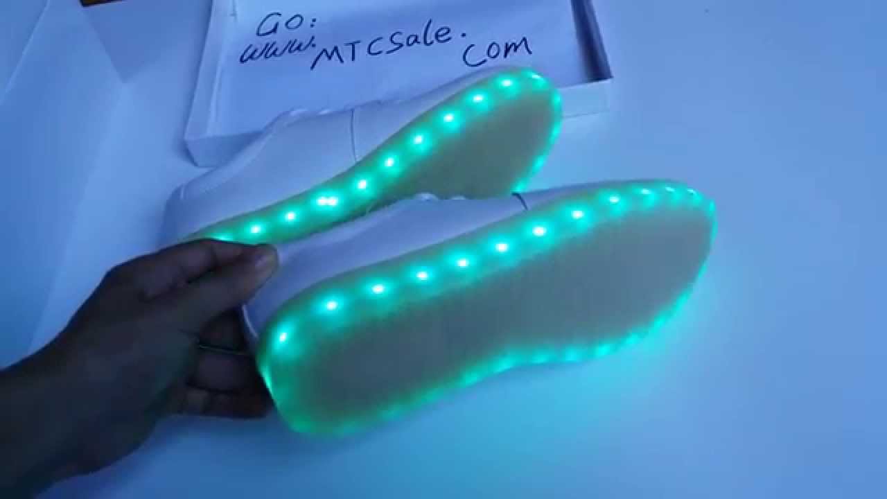 light up shoes that change colors