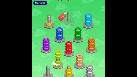 Nut Sort Puzzle Level 301 - 310 Walkthrough