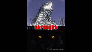 super nova evolved godzilla vs spacegodzilla destoroyah and bagan #godzillla #viral #fypシ゚viral
