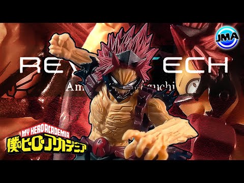 Kirishima Eijiro 💥 MY HERO ACADEMIA Stop Motion Review / Revoltech Amazing Yamaguchi / JM ANIMATION