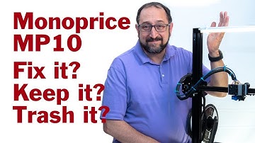 Monoprice MP10 3d Printer the Good and the Bad