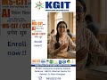 MSCIT AI