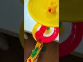 長いコースからピタゴラスイッチ#woodentoys #satisfying #toys #haba #marble #marblerun #asmr #ピタゴラスイッチ