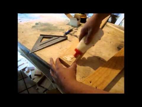 Como hacer un burro de madera muy sencillo DIY SAWHORSE ...