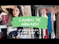 CAMBIO DE ARMARIO VERANO 🌸 + organización y closet tour