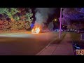 Car bursts into flames in Lakewood