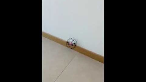 DRONE CLIMBING ON WALLS