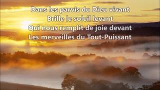 Gael Music - Dans les parvis (avec paroles) chords