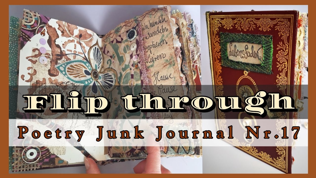 Junk Journal flip through- Bloß nicht den Faden verlieren!