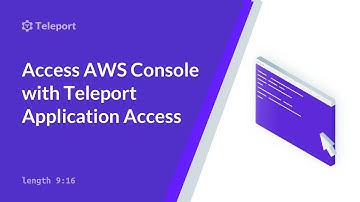AWS IAM Federation using Teleport