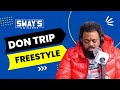 Don Trip Rips An Acapella Freestyle with Devin Haney Watching | SWAY’S UNIVERSE