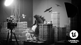 Kaiju VFX Test   Quick Scene in Unreal Engine @alfonsoescalona