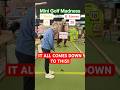 MINI GOLF MADNESS! ROUND 1, 1. Bella vs 8. Steven (Holes 17-18) #golf #minigolf #viral #puttputt