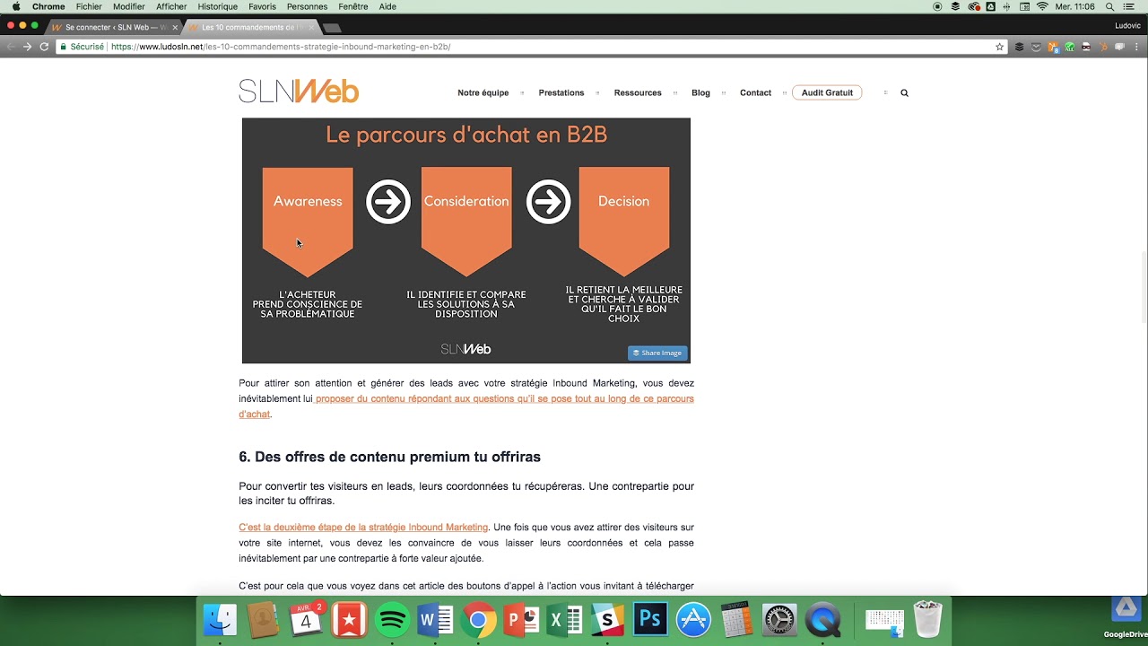 Les 10 commandements d'une stratégie Inbound Marketing efficace en B2B