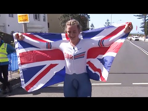 Mondiaux cyclisme 2022 - La démonstration de Zoe Backstedt, sacrée sur le contre-la-montre juniors